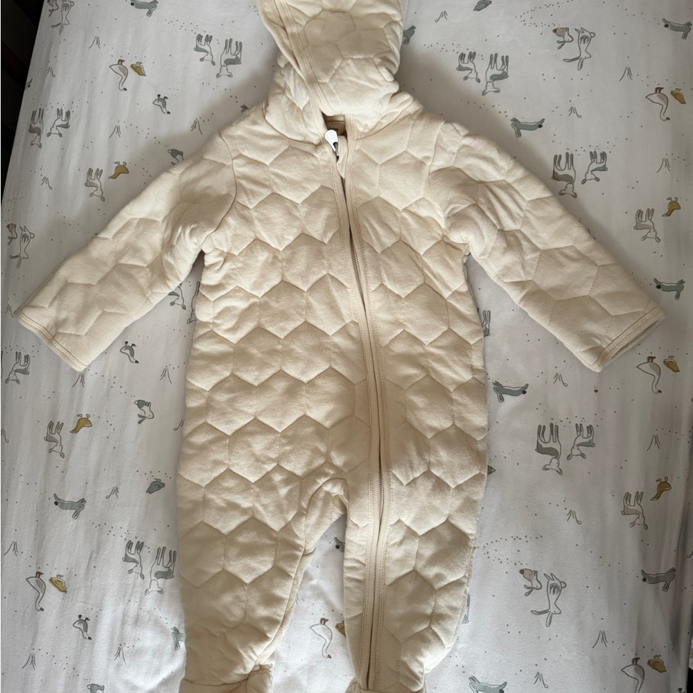 Burt's Bees Cream Snowsuit